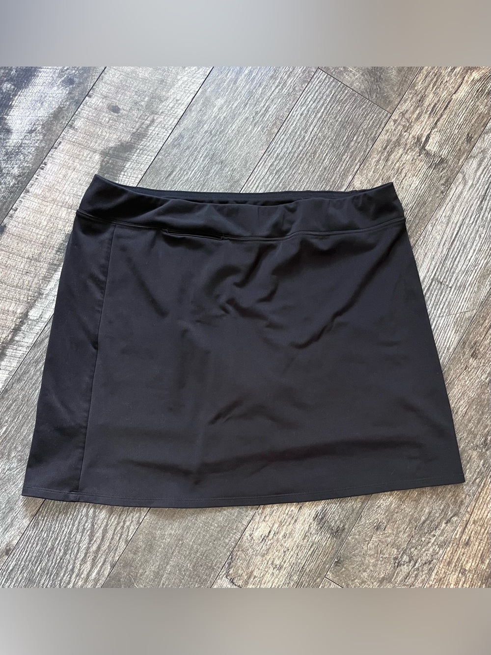 adidas Black Athletic Golf Skort - US 14